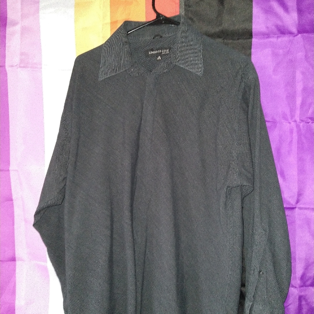 Striped Long Sleeve Button Up